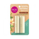 Kit Protetor Labial EOS Vanilla Bean Stick 2pcs
