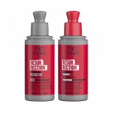 Mini Kit TIGI Bed Head Resurrection Shampoo + Condicionador 100ml
