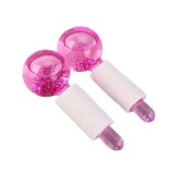 Massageador Facial Ice Ball Rosa