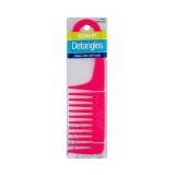 Pente de Cabelo Conair Detangles Shower Comb Rosa