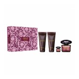 Kit Perfume Versace Crystal Noir Feminino 4pcs