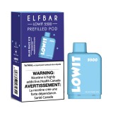 Dispositivo Descartvel ELF BAR Lowit 5500 Puffs Bluerazz Ice