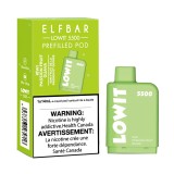 Dispositivo Descartvel ELF BAR Lowit 5500 Puffs Kiwi Passion Fruit Guava