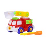 Brinquedo Didtico Caminho Bombeiro Desmontvel