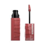 Batom Lquido Maybelline SuperStay Vinyl Ink 115 Peppy