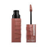 Batom Lquido Maybelline SuperStay Vinyl Ink 120 Punchy