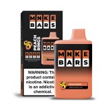 Dispositivo Descartvel MNKE BARS 6500 Puffs Peach Rings