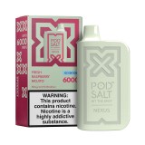 Dispositivo Descartvel Pod Salt Nexus 6000 Puffs Fresh Raspberry Mojito