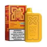 Dispositivo Descartvel Pod Salt Nexus 6000 Puffs Mango Strawberry Peach
