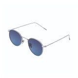 culos de Sol Daniel Klein DK4194-C1 Feminino Prata/Azul