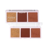 Paleta Trio de Maquiagem Ruby Rose HB-583-2