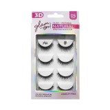 Set Clios Postios GLAM ON Natural 3D/57 5 Pares