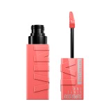 Batom Lquido Maybelline SuperStay Vinyl Ink 100 Nude