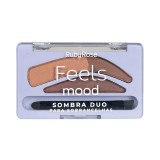 Duo de Sombras para Sobrancelhas Ruby Rose Feels Mood 02