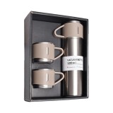 Kit Garrafa Trmica PC-03 500ml Silver