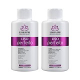Kit Lishaimi Liso Perfeito Shampoo + Gloss 100ml