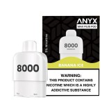 Cartucho de Substituio Anyx MAX Plus Refill 8000 Puffs Banana Ice