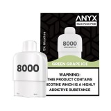 Cartucho de Substituio Anyx MAX Plus Refill 8000 Puffs Green Apple Ice