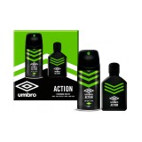 Kit Perfume Umbro Action EDT Masculino 100ml + Deo 150ml