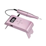 Mquina Drill e Lmpada UV Porttil 2 em 1 Pink