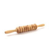 Rolo de Massagem de Madeira Anticelulite 10 Discos