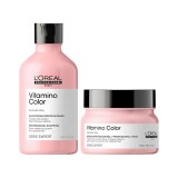 Kit Capilar L'Oral Serie Expert Vitamino Color Shampoo 300ml + Mscara 250ml