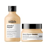 Kit Capilar LOral Serie Expert Absolut Repair Shampoo 300ml+ Mscara 250ml