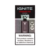 Dispositivo Descartvel Ignite V120 12000 Puffs Black  Strawberry Razz