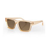 culos de Sol Daniel Klein DK4324-C4 Feminino Marrom/ Coral Transparente
