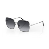 culos de Sol Daniel Klein DK4322-C3 Masculino Preto/Prata