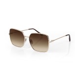 culos de Sol Daniel Klein DK4322-C2 Feminino Dourado/Marrom