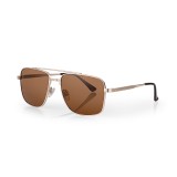 culos de Sol Daniel Klein DK3258-C3 Masculino Marrom/Dourado