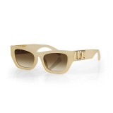 culos de Sol Daniel Klein DK4310-C2 Feminino Bege/Marrom
