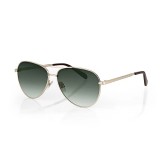 culos de Sol Daniel Klein DK4309-C4 Unissex Prata/Verde