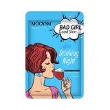 Mscara Facial de Folha Moyam Bad Girl Good Skin Drinking Night 25ml