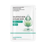 Mscara Facial de Folha Irev Salicylic Acid Azelaic Acid Acne Removal 25ml