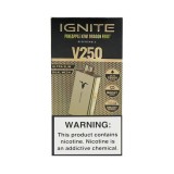 Dispositivo Descartvel Ignite V250 25000 Puffs Gold Pineapple Kiwi Dragon Fruit