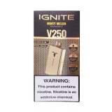 Dispositivo Descartvel Ignite V250 25000 Puffs Gold Minty Melon