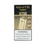 Dispositivo Descartvel Ignite V250 25000 Puffs Gold Banana Ice