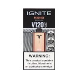 Dispositivo Descartvel Ignite V120 PRO 12000 Puffs Rose Gold Peach Ice