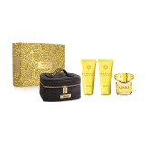 Kit Perfume Versace Yellow Diamond Feminino 4pcs