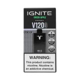 Dispositivo Descartvel Ignite V120 PRO 12000 Puffs Black Green Apple