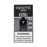 Dispositivo Descartvel Ignite V120 PRO 12000 Puffs Black Menthol