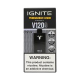 Dispositivo Descartvel Ignite V120 PRO 12000 Puffs Black Pomegranate Lemon