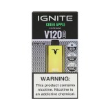 Dispositivo Descartvel Ignite V120 PRO 12000 Puffs Gold Green Apple