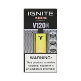 Dispositivo Descartvel Ignite V120 PRO 12000 Puffs Gold Peach Ice
