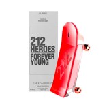 Tester Perfume Carolina Herrera 212 Heroes Forever Young Collector Edition EDP Feminino 80ml