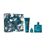 Kit Perfume Versace Eros Masculino 3pcs