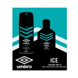 Kit Perfume Umbro Ice EDT Masculino 100ml + Deo 150ml