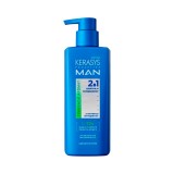 Shampoo e Condicionador Kerasys Pro Active Man 2 em 1 Herbal 400ml